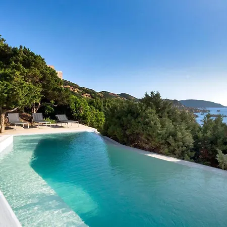 Villa Nettuno Panoramic Pool With Patio Above The Sea *
