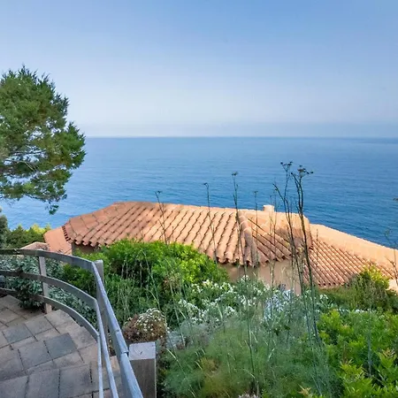 Nettuno Panoramic Pool With Patio Above The Sea Costa Paradiso